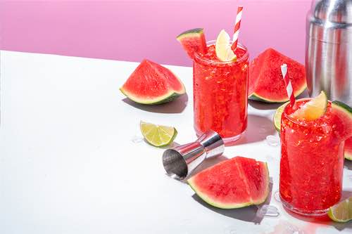 Watermelon Vodka Slushie